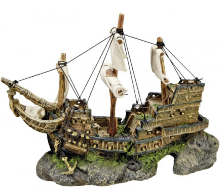 Nobby Декорация в аквариум Корабль 33×13×23 см
