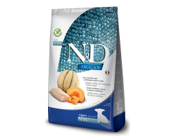 Farmina N&D Ocean Puppy Mini Сухий корм для цуценят Тріска з динею 2,5 кг