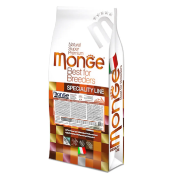 Monge Сухой корм для щенков All breeds Adult Лосось и рис 15 кг