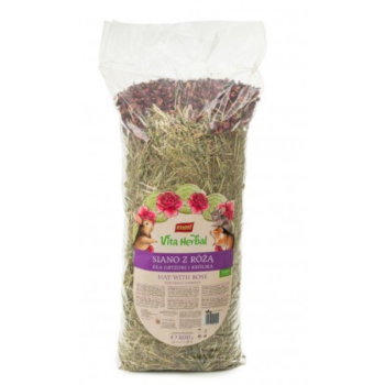 Vitapol Vita-Herbal Сено для грызунов с лепестками роз 800 г