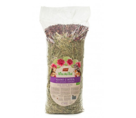 Vitapol Vita-Herbal Сено для грызунов с лепестками роз 800 г