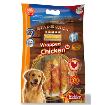 Nobby StarSnack Лакомства для собак Wrapped Chicken M 150 г