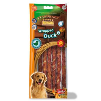 Nobby StarSnack Лакомства для собак Wrapped Duck L 128 г