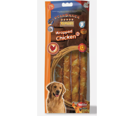 Nobby StarSnack Лакомства для собак Wrapped Chicken XL 270 г