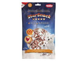 Nobby StarSnack Лакомства для щенков Soft Chicken and Salmon Mini 70 г