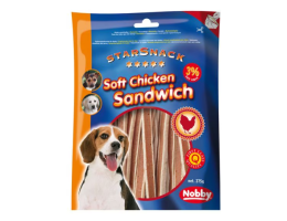Nobby StarSnack Ласощі для собак Soft Chicken Sandwicn 365 г