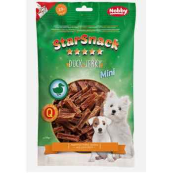 Nobby StarSnack Лакомства для щенков Duck Jerky 70 г