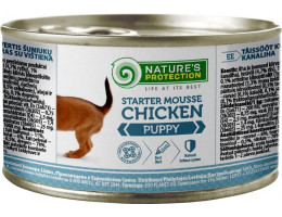 Nature\'s Protection Консерва для щенков Puppy Starter Mousse Курица 200 г