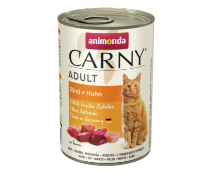 Animonda Carny Adult Beef Консервы для котов с говядиной и курицей 400 г