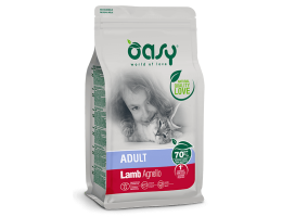 Oasy Сухий корм для котів Lifestage Ягня 300 г