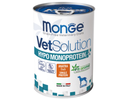 Monge Консерва для котів VetSolution Wet Hypo canine Качка 400 г