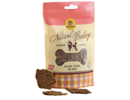 Natural Лакомства для собак Снеки с курицей, лососем, брокколи и клюквой 50 г