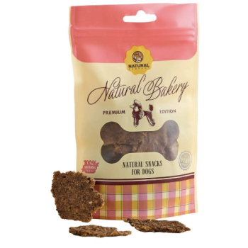 Natural Ласощі для собак Снеки з куркою лососем броколі та журавлиною 50 г