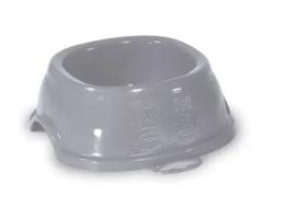 Stefanplast Миска для котов и собак Break 1 400 мл серый/голубой