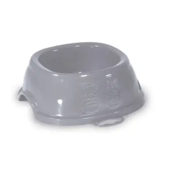 Stefanplast Миска для котів та собак Break 1 400 мл сірий/блакитний