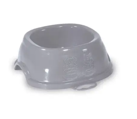 Stefanplast Миска для котів та собак Break 1 400 мл сірий/блакитний