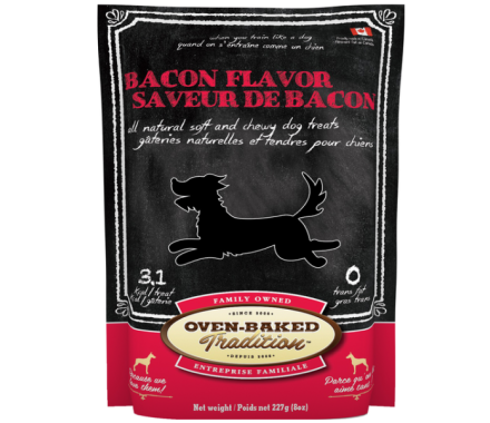 Oven-Baked Tradition Лакомства для собак с беконом 227 г