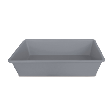 Stefanplast Туалет для котів Tray 1 40x 30x10 см сірий