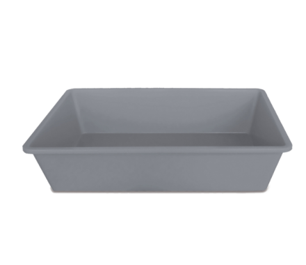 Stefanplast Туалет для котів Tray 1 40x 30x10 см сірий