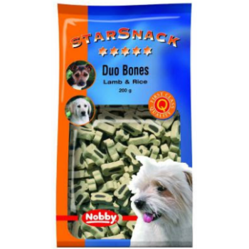 Nobby StarSnack Лакомства для собак Duo Bones Lamb and Rice 200 г