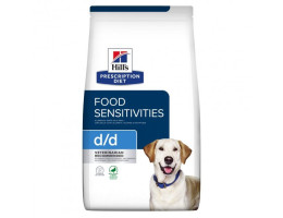 Hill’s PD Сухой корм для собак Canine D/D Food Sensitivities Утка и рис 1,5 кг
