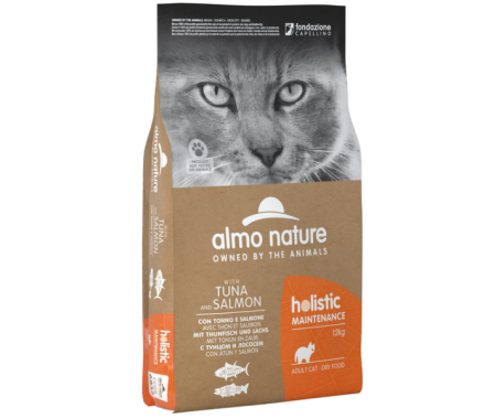 Almo Nature Daily Cухий корм для котів Тунець та лосось 12 кг