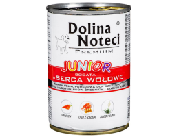 Dolina Noteci Premium Консерва для цуценят з яловичим серцем 400 г