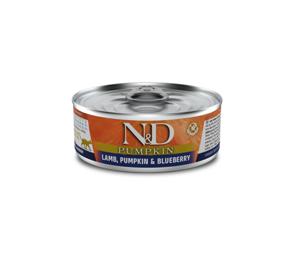 Farmina N&D Prime Grain Free Adult Консерва для котов Ягненок с черникой 70 г