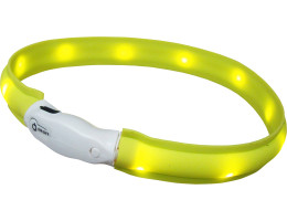 Nobby Нашийник для собак USB Visible 2,5x55 см жовтий