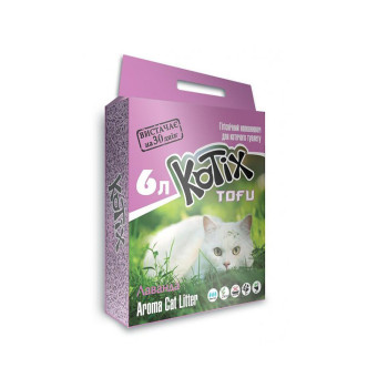 Kotix Tofu Наполнитель соевый Lavender 6 л