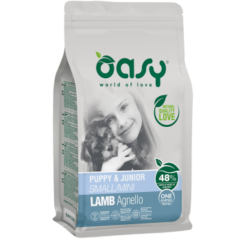 Oasy Сухий корм для цуценят Oap Small/Mini Breed Ягня 2,5 кг