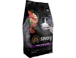 Savory Medium Breed Сухой корм для собак Индейка и ягнёнок 12 кг