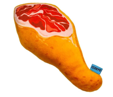Barksi toy for dogs soft hatch with a squeak