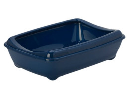 Moderna Туалет для котів з бортиком Arist-o-Tray Medium 42х31х13 см чорничний