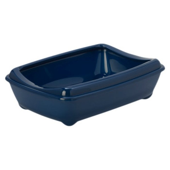 Moderna Туалет для котов с бортиком Arist-o-Tray Medium 42х31х13 см черничный