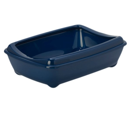 Moderna Туалет для котів з бортиком Arist-o-Tray Medium 42х31х13 см чорничний