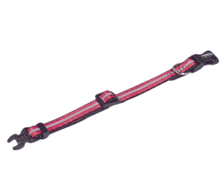 Nobby Ошейник для собак Mini Reflect XS-S 1×20‑35 см красный