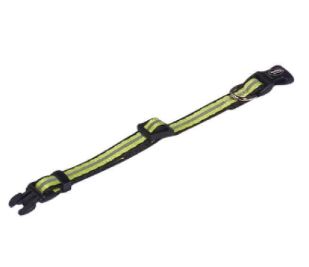 Nobby Ошейник для собак Mini Reflect XS-S 1×20‑35 см жёлтый