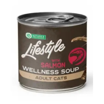 Nature's Protection Консерва для котів Lifestyle Суп з лосося 140 г