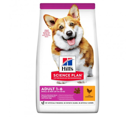 Hill’s SP Сухой корм для собак Adult Small&Mini Курица 1,5 кг