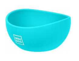Waudog Silicone Миска для котов 250 мл голубая