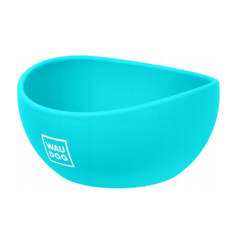 Waudog Silicone Миска для котов 250 мл голубая