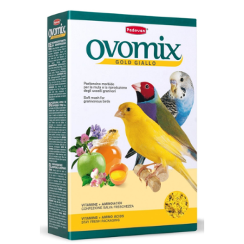 Padovan Ovomix giallo Дополнительный корм для птиц и их окраски 300 г