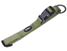 Nobby Ошейник для собак Classik Comfort S-М нейлон 1,5х30-45 см хаки