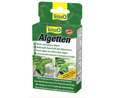 Tetra Aqua Algetten Таблетки против водорослей 12 шт