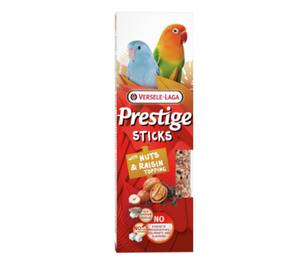 Versele-Laga Prestige Sticks Ласощі для хвилястих папуг Горіхи з родзинками 2х30 г