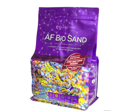Aquaforest Живий пісок для морського акваріуму AF Bio Sand 7,5 кг 0,5-1,5 мм