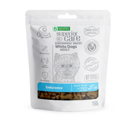 Nature\'s Protection Лакомства для собак Superior Care White Dogs Immune Health Сельдь 150 г