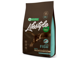Nature's Protection Сухий корм для котів Lifestyle Біла риба 1,5 кг