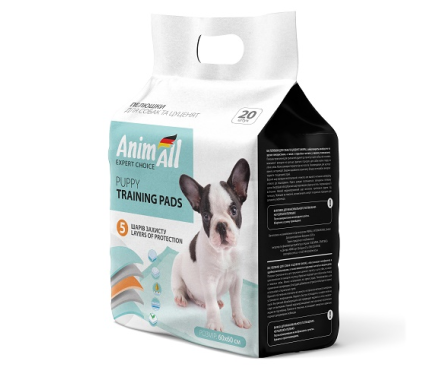 AnimAll Пелёнки для щенков и собак 60х60 см 20 шт